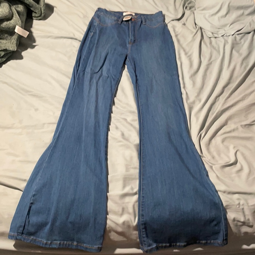 High waisted bell bottoms Vibrant Jean